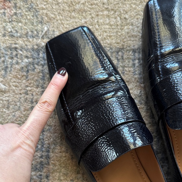 Mansur Gabriel black patent loafer - Picture 2 of 5